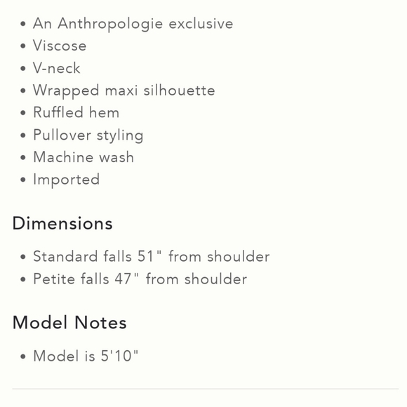 Gorgeous Anthropologie Farm Rio Dress. Brand new! Never worn! Size XL. Stunning! - Picture 7 of 7